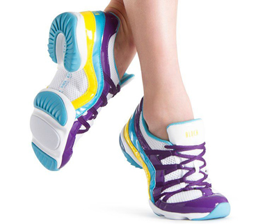 Bloch Wave Sneakers da Ballo Viola Multi Bloch Wave Sneakers da Ballo Viola Multi